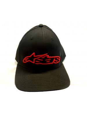 Mütze Alpinestars schwarz-rot L/XL  