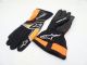 Handschuhe Alpinestars Tech-1 KX v3 schwarz-orange-fluo XL 