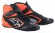 Schuhe Alpinestars Tech-1 K V2 schwarz-orange-fluo-weiss 42 