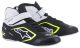 Schuhe Alpinestars Tech1- K V2 schwarz-weiss-gelb fluo 40 