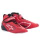 Schuhe Alpinestars Tech-1 KX V2 rot-schwarz-weiss 36 