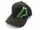 Mütze Alpinestars schwarz-grün   