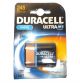 Batterie Duracell 2CR5 / DL245 6 Volt Ultra M3 (1 Stück)