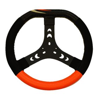 Steuerrad CRG 32cm Mini orange / schwarz  