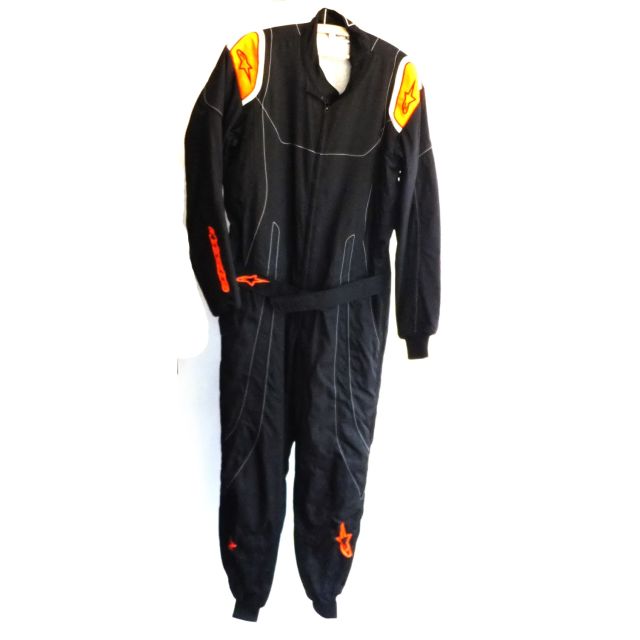 Overall Alpinestars KMX-9 schwarz/orange-fluo 56 