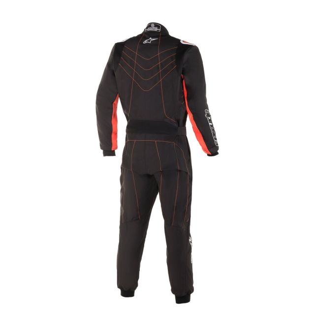 Overall Alpinestars KMX-9 v2 schwarz-rot-fluo 56 