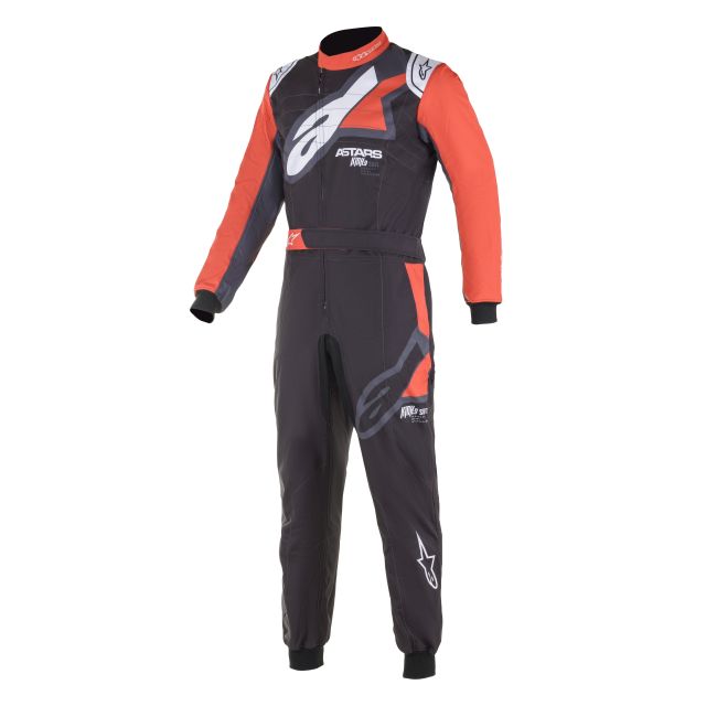 Overall Alpinestars KMX-9 v2 graphic schwarz-rot-weiss 52