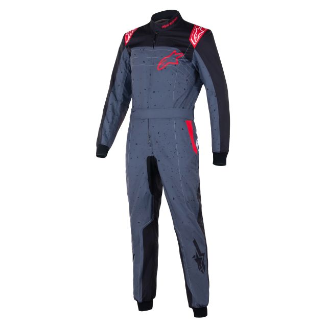 Overall Alpinestars KMX-9 v3 G6 anthrazit-schwarz-rot 52 