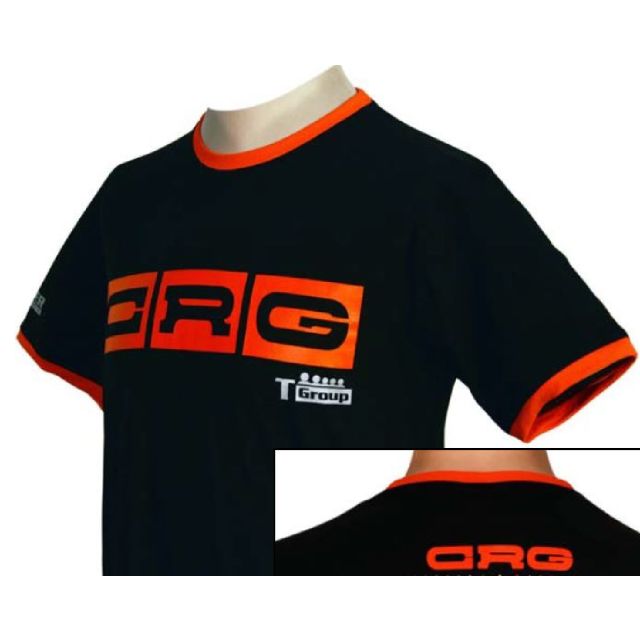 T-Shirt CRG Schwarz/Orange XS  