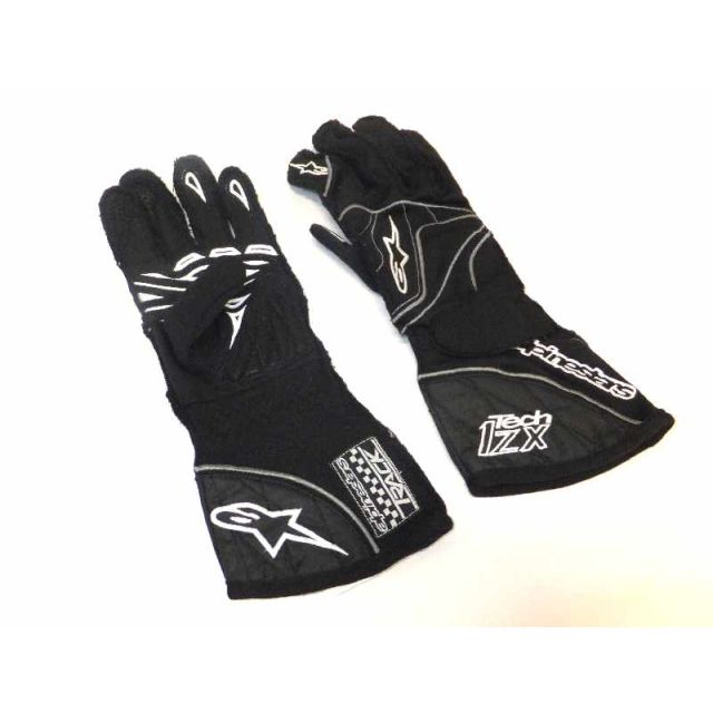 Handschuhe Alpinestars Tech 1-ZX schwarz Kart L