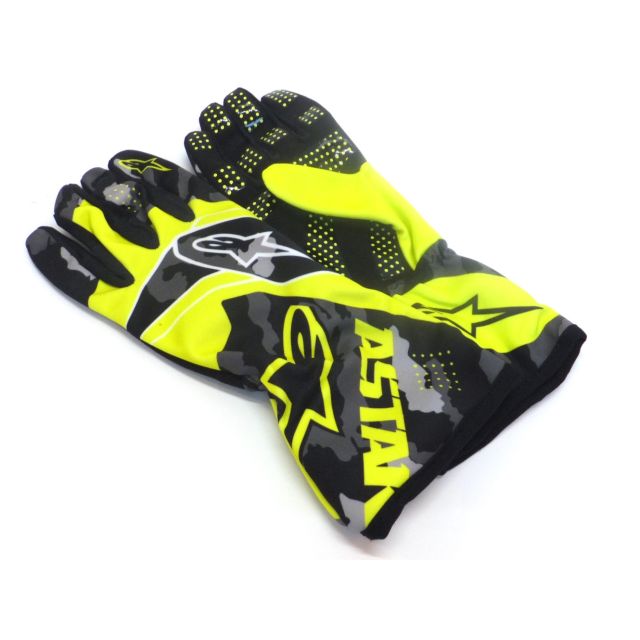 Handschuhe Alpinestars Tech 1-K Race V2 Camo gelb/schwarz S