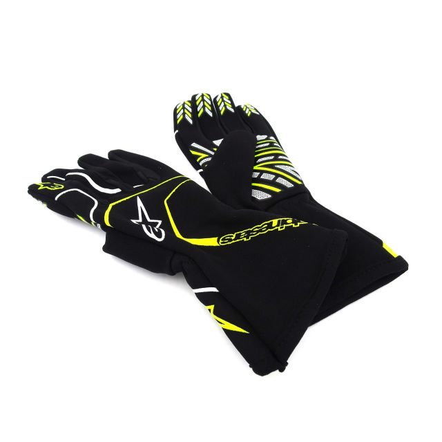 Handschuhe Alpinestars Tech-1 K Race S. schwarz/gelb-fluo Kinder M