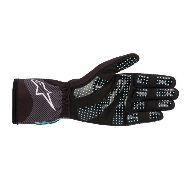 Handschuhe Alpinestars Tech-1 K Race S. schwarz-türkis Kinder S