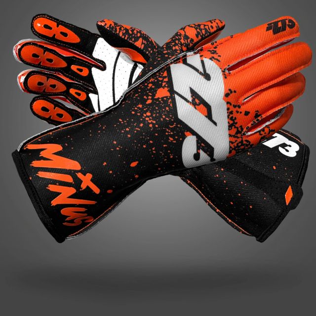 Handschuhe Minus 273 orange fluo 3XS  