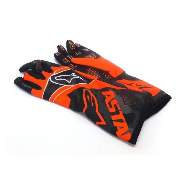 Handschuhe Alpinestars Tech-1 K Race S v2 orange-schwarz Kinder L 