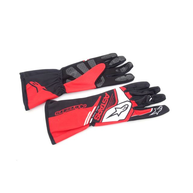 Handschuhe Alpinestars Tech-1 K Race V2 rot-schwarz S 