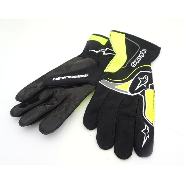 Handschuhe Alpinestars Tech-1 KX v3 schwarz-gelb-fluo M 