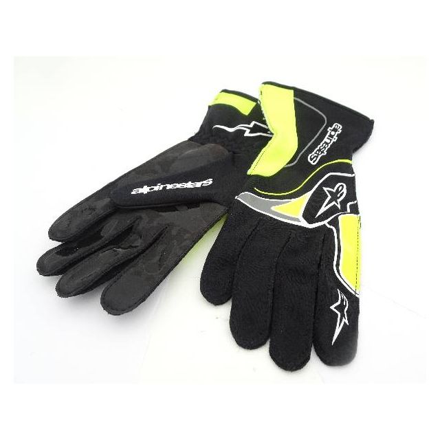 Handschuhe Alpinestars Tech-1 KX v3 schwarz-gelb-fluo S 