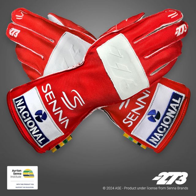 Handschuhe Minus 273 Ayrton Senna gelb S 