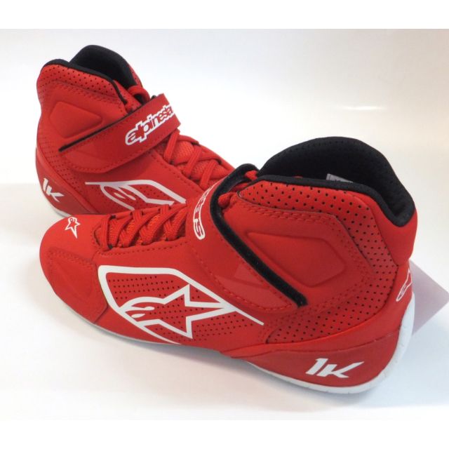 Schuhe Alpinestars Tech 1-K rot/weiss 37 US 5