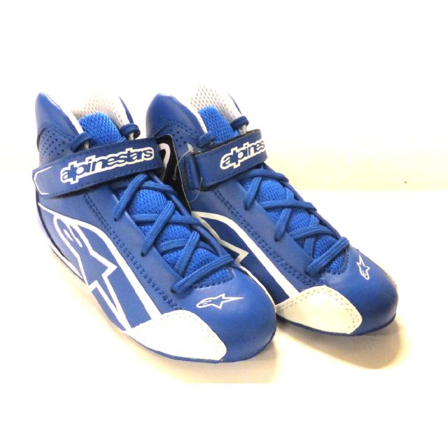 Schuhe Alpinestars Tech-1 KS blau/weiss Gr. 30 