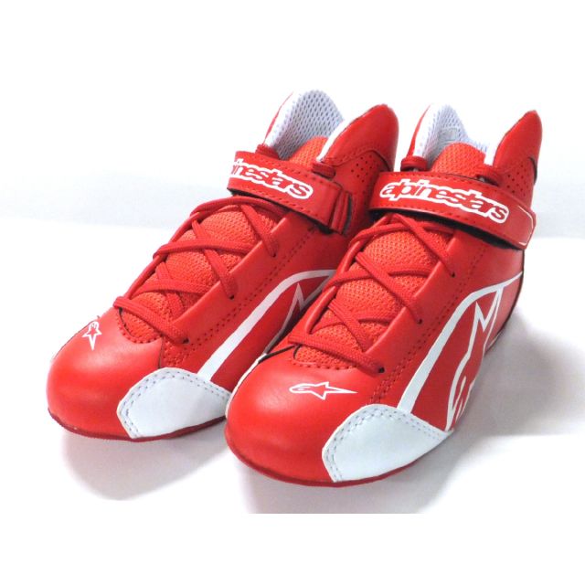 Schuhe Alpinestars Tech-1 KS rot/weiss Gr. 30 