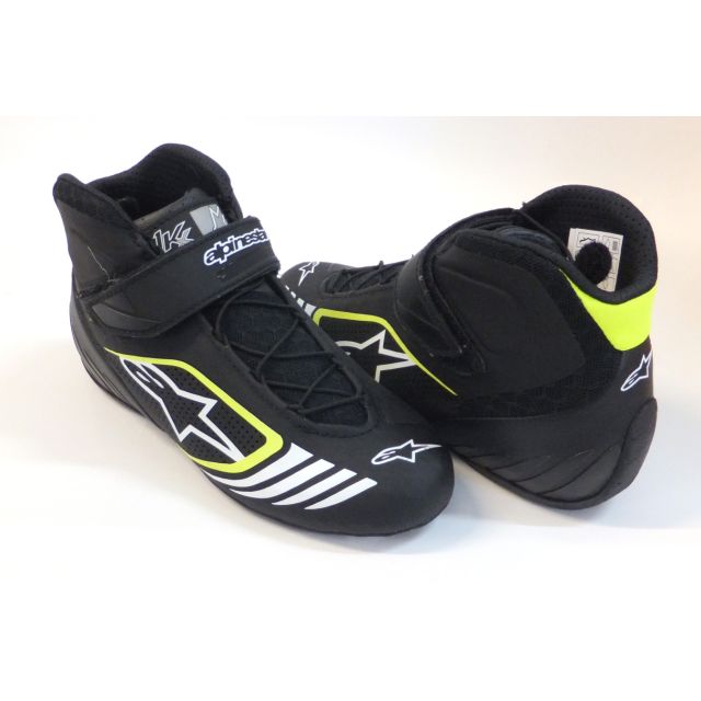 Schuhe Alpinestars Tech 1- KX schwarz/gelb fluo 34 