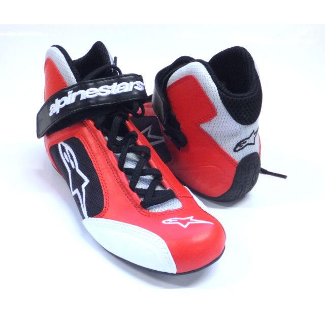 Schuhe Alpinestars Tech-1 K rot/silber 36 