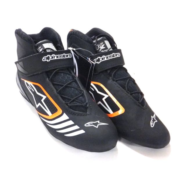 Schuhe Alpinestars Tech-1 KX schwarz/orange-fluo 44 