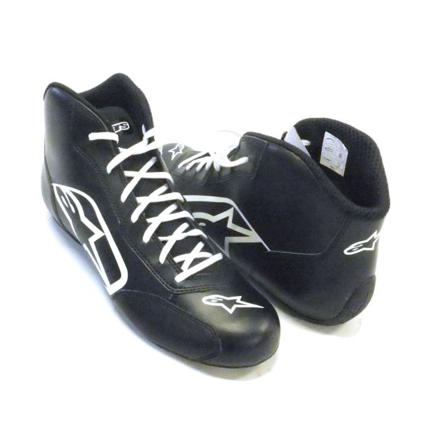 Schuhe Alpinestars Tech-1 K S. schwarz/weiss 42 