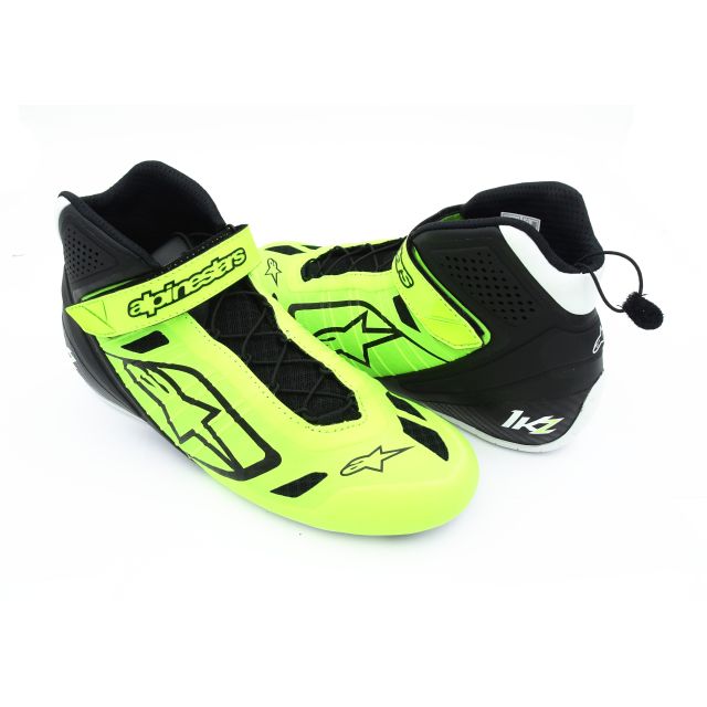 Schuhe Alpinestars Tech-1 KZ gelb-fluo-schwarz 42 