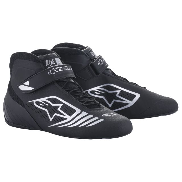 Schuhe Alpinestars Tech 1- KX schwarz-silber 41 