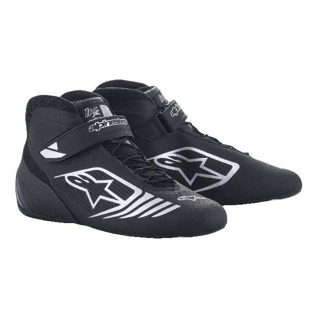 Schuhe Alpinestars Tech-1 KX schwarz-silber 42 