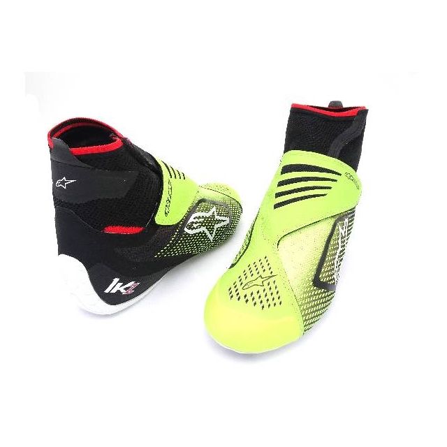 Schuhe Alpinestars Tech-1 KZ v2 schwarz-orange-fluo 40 