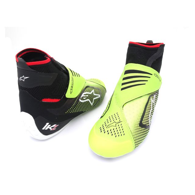 Schuhe Alpinestars Tech-1 KZ v2 schwarz-gelb-fluo 40 