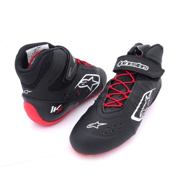 Schuhe Alpinestars Tech-1 KX V2 schwarz-weiss-rot 35 