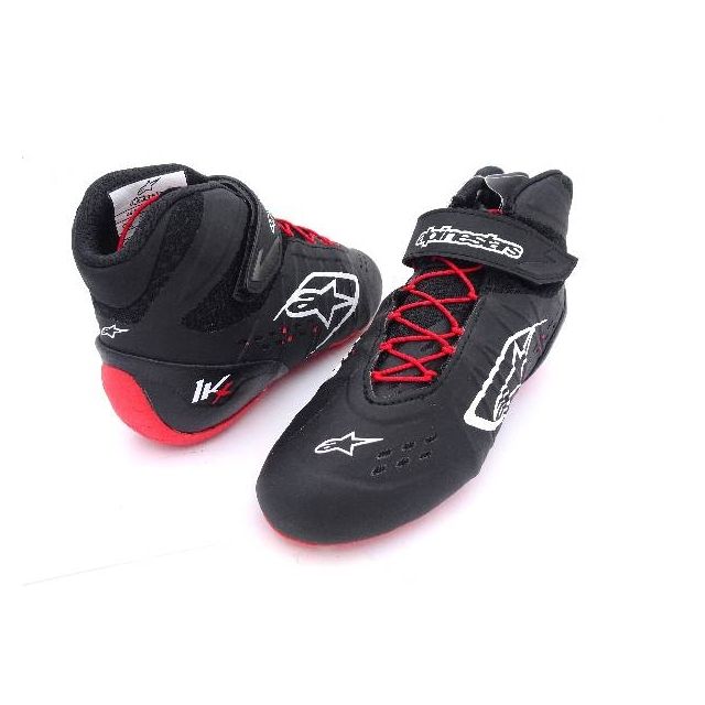 Schuhe Alpinestars Tech-1 KX V2 schwarz-weiss-rot 34 