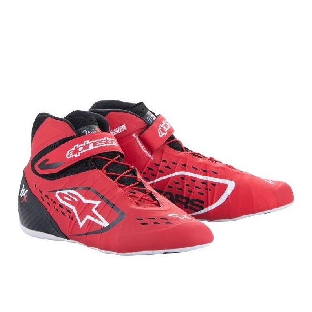 Schuhe Alpinestars Tech-1 KX V2 rot-schwarz-weiss 37 