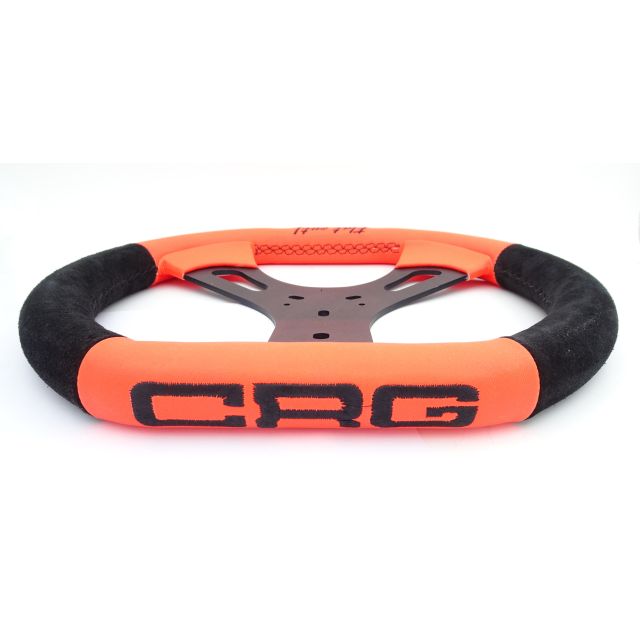 Steuerrad CRG 34cm orange/schwarz "Flat Out" R3.0