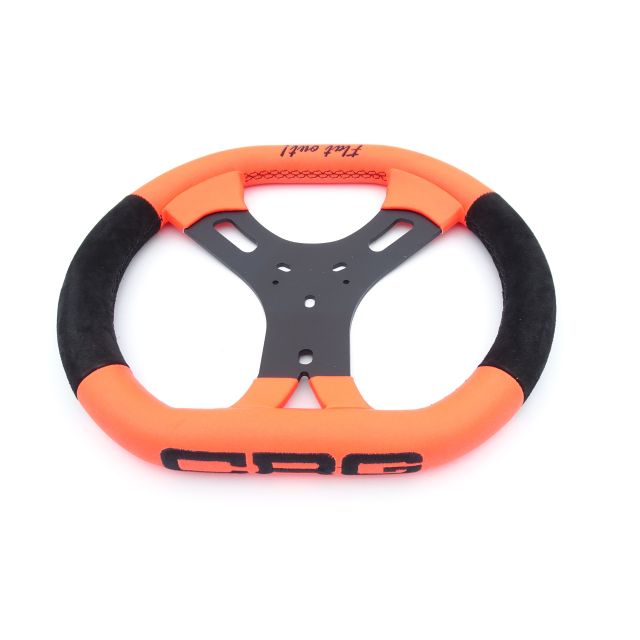 Steuerrad CRG 32cm orange/schwarz "Flat Out" 32cm Mini
