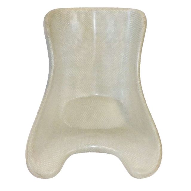 Sitz CRG Polyester 26-26,5cm transparent Mini