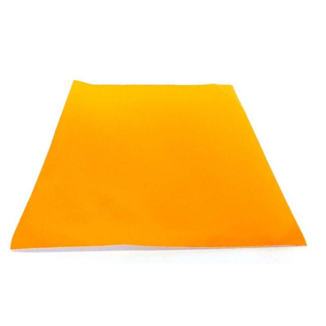 Nummernfolie  orange 210 x 220 mm   