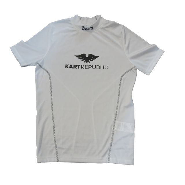 Unterwäsche Kart Republic Shirt weiss 2XS 