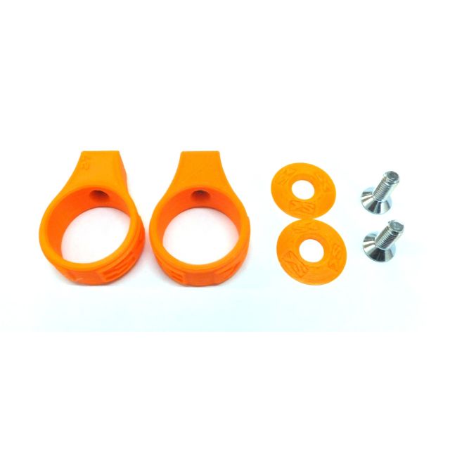 Wasserschlauchführung SKP Set (2 Stück) für 27mm Schlauch orange 