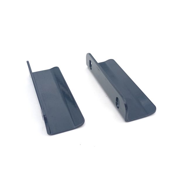 Fusswinkel Kart Republic Stahl Satz (2 Stk.) schwarz 