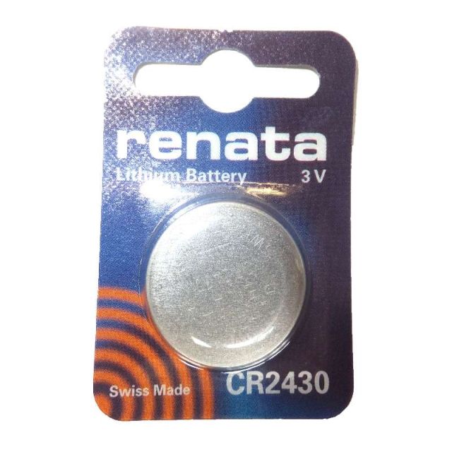 Batterie Renata CR2430 3 Volt (1 Stück) 