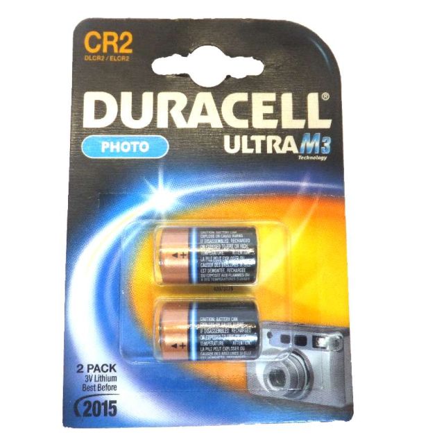 Batterie Duracell CR2 3 Volt Ultra M3 (2 Stück)