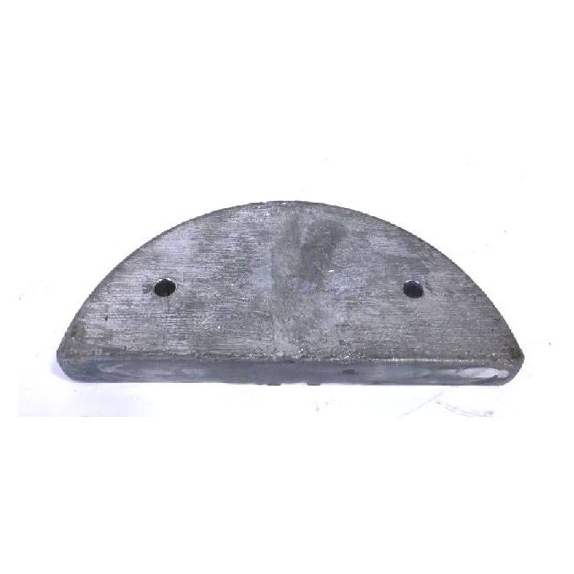 Bleibarren 5,0 kg halbrund mit Löcher