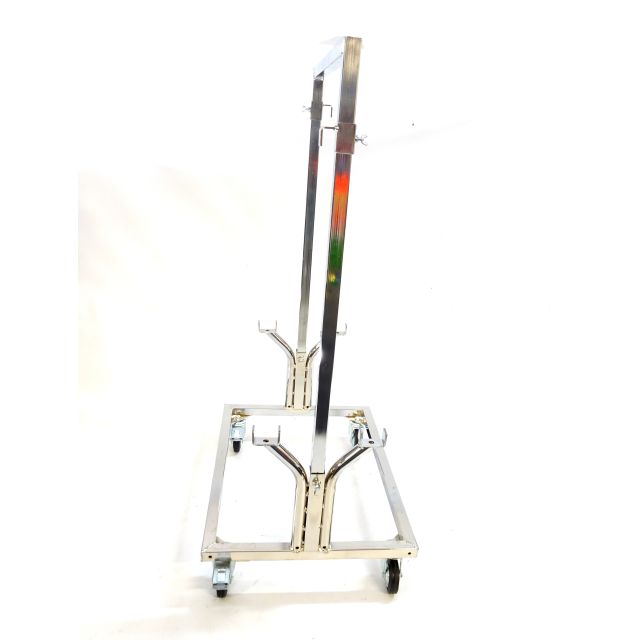 Kart-Ständer MCE Werkstatt doppelt chrom