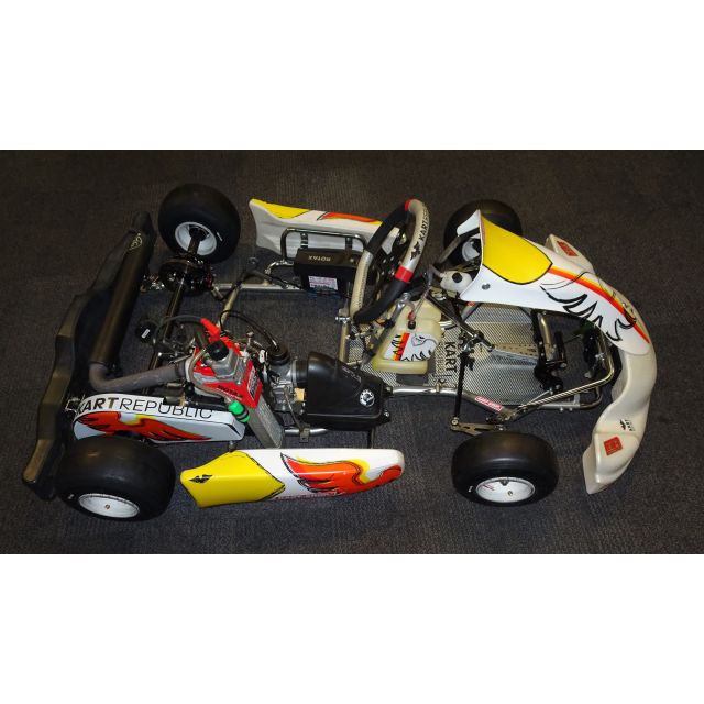 Kart gebraucht Kart Republic Mini 2022 Motor gebraucht Rotax evo II  